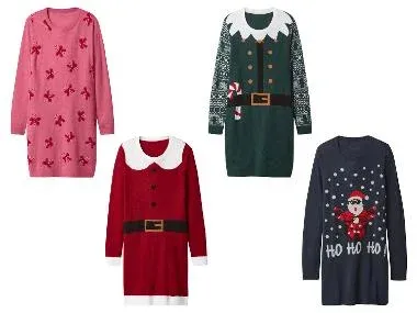 esmara® Vestido navideño para mujer