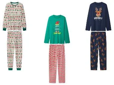 ESMARA MEN Pijama navideño para hombre