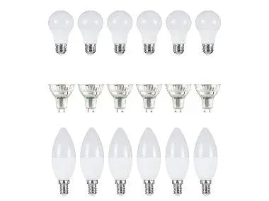 LIVARNO® Bombillas LED GU10 4,8 W / E27 4,2 W / E14 4,2 W 6 uds.