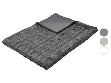 LIVARNO® Manta de felpa 130x170cm