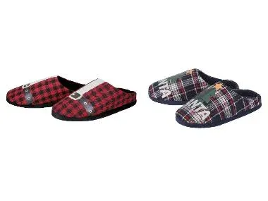 esmara® Zapatillas navideñas para hombre