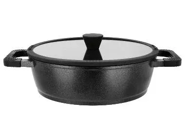 SILVERCREST® Cazuela de aluminio fundido 28 cm 4,4 L