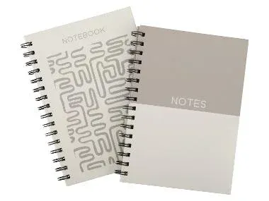 crelando® Cuadernos (beige/gris A5)