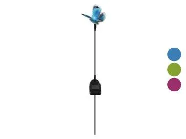 LIVARNO® Estaca solar LED mariposa