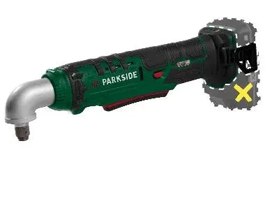 PARKSIDE® Llave de impacto angular inalámbrica de 20 V