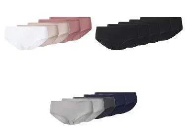 esmara® Braguitas para mujer para tallas grandes pack 5