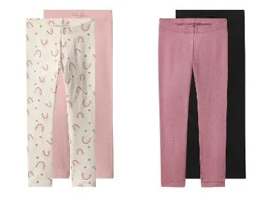 lupilu® Pack Leggings infantil 2 unidades