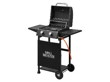 GRILLMEISTER Barbacoa de gas 2 quemadores