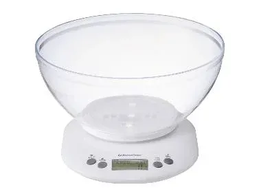SILVERCREST® Báscula de cocina de cocina (blanco)