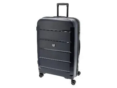 ESMARA® Maleta muy resistente negra 90 L