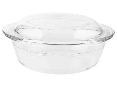 SILVERCREST® Cacerola de vidrio con tapa (Redondo)