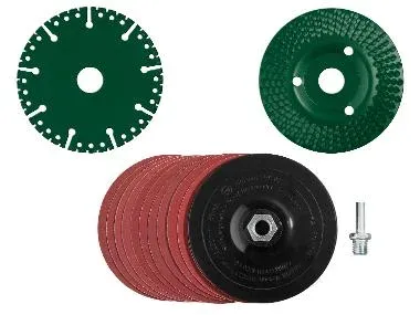PARKSIDE® Accesorios para amoladora angular de 125 mm para carpintería