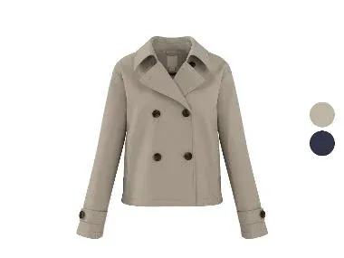 esmara® Chaqueta corta tipo gabardina para mujer