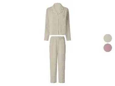 ESMARA® Pijama de muselina para mujer