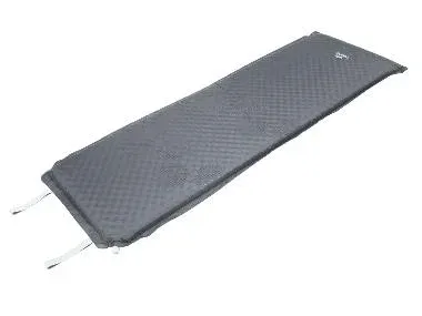 CRIVIT Esterilla de camping autoinflable / Esterilla de camping con celdas de aire y almohada (gris, Colchoneta autoinflable)
