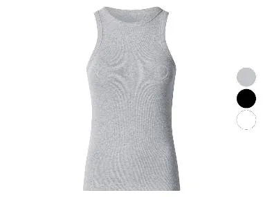 ESMARA® Camiseta de tirantes de canalé para mujer