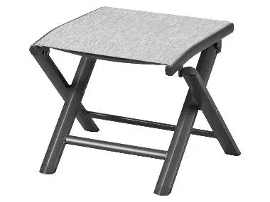LIVARNO® Taburete de aluminio plegable Houston