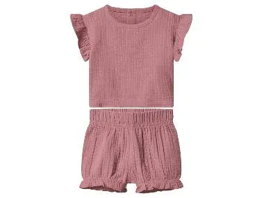 lupilu® Conjunto de muselina para bebé (rosa, 50/56)