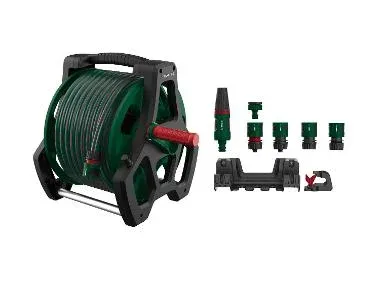 PARKSIDE® Carrete de manguera para pared de 20 m