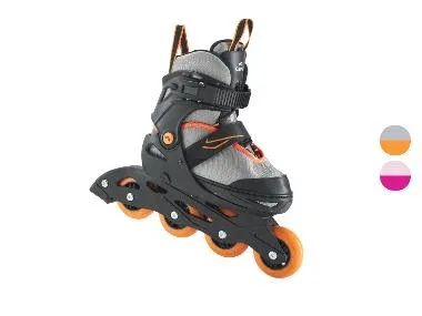 CRIVIT Patines en línea juveniles de bota blanda
