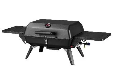 GRILLMEISTER Barbacoa de gas de 1 quemador, compacta