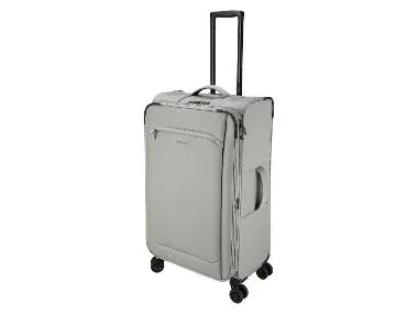 ESMARA® Maleta de tela gris 62/69L