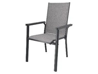 LIVARNO® Silla apilable aluminio Houston