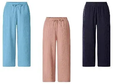 esmara® Pantalón de muselina para mujer