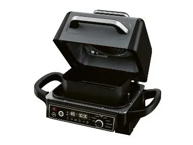 SILVERCREST® Barbacoa eléctrica con función de ahumado
