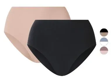 ESMARA® Braguitas moldeadoras para mujer pack 2