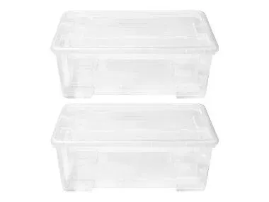 W5 Cajas con tapa (Juego de 2)