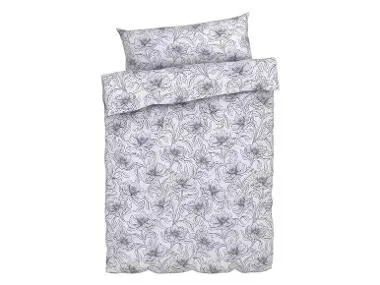 LIVARNO home Ropa de cama 150 x 220 cm (Flor verde)