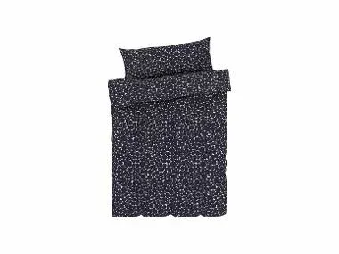 LIVARNO home Ropa de cama de microfibra satinada tamaño grande (Negro)