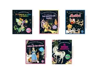 Libro de ilustraciones para raspar