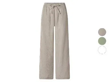 esmara® Pantalón de muselina para mujer