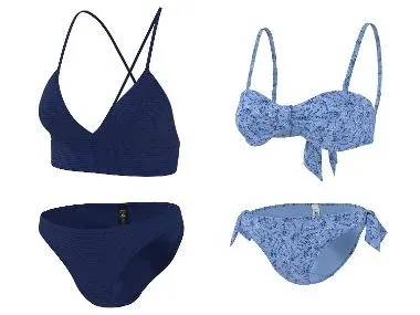 CRIVIT Top de bikini / Braguita de bikini / Top de bikini bandeau para mujer
