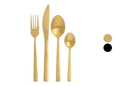SILVERCREST® Cubertería de acero inoxidable de 16 piezas