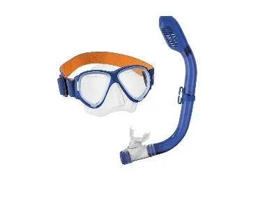 CRIVIT Set de esnórquel para niños (azul/naranja)