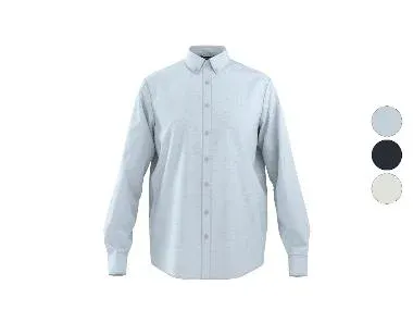 ESMARA MEN Camisa de lino para hombre
