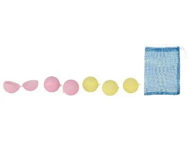 LUPILU® Globos de agua reutilizables pack 6 (rosa/amarillo)