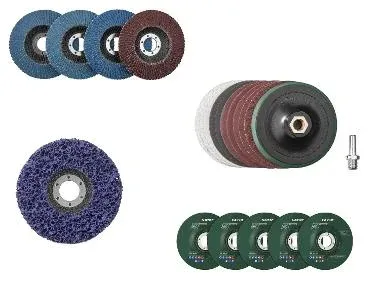 PARKSIDE® Accesorios para amoladora angular de 115 mm para lijado y pulido