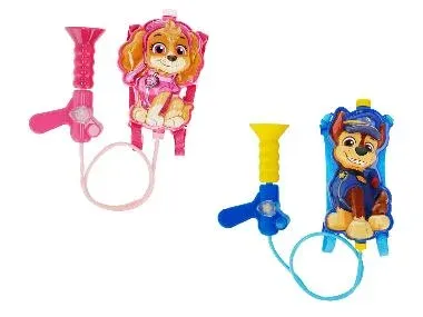 LUPILU® Pistola de agua con depósito de mochila Patrulla Canina
