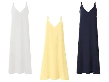 ESMARA® Vestido de muselina para mujer
