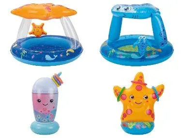 LUPILU® Piscina infantil / Aspersor de agua
