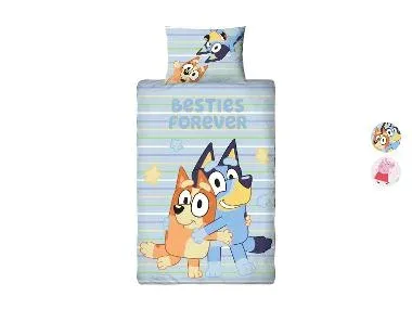 Ropa de cama reversible infantil »Bluey / Peppa Pig« 150 x 220 cm