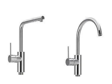 LIVARNO® Grifo de cocina con caño alto