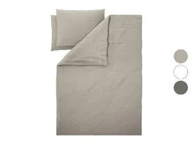 LIVARNO® Ropa de cama algodón y lino 240 x 220 cm
