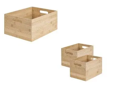 W5 Caja de ordenación de bambú