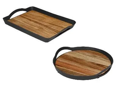 SILVERCREST® Bandeja para servir de acacia