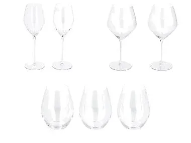 SILVERCREST® Copas de vino premium / Copas de agua premium